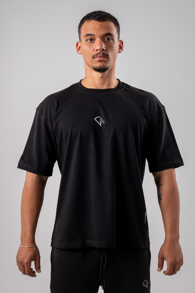 COTTEX Core Black Tee (S)