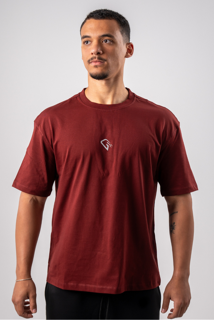 COTTEX Core Burgandy Tee