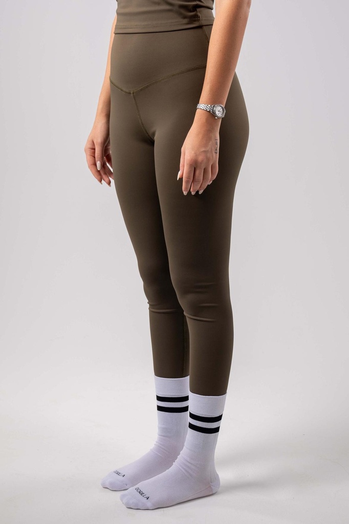 Core Olive Leggings (S)
